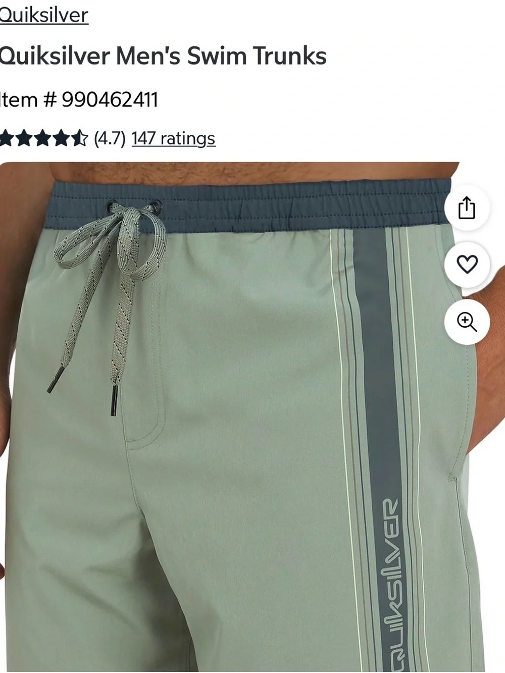 Quiksilver two men’s